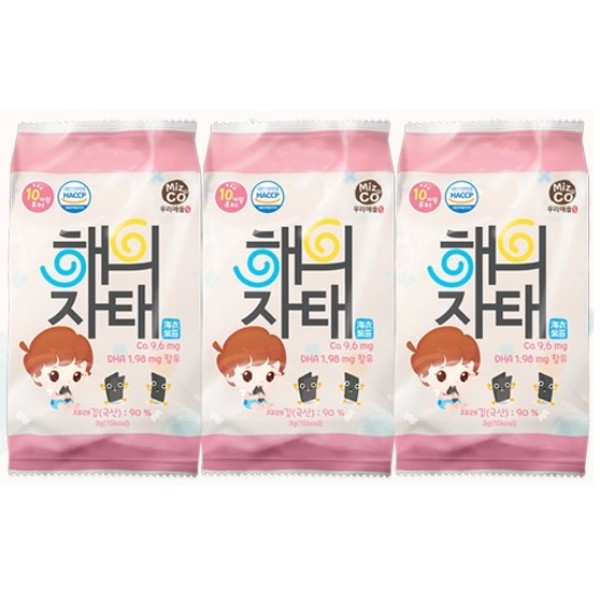 Korean Seaweed Snack - with DHA - 10m+ - Other Korean Brand - BabyOnline HK